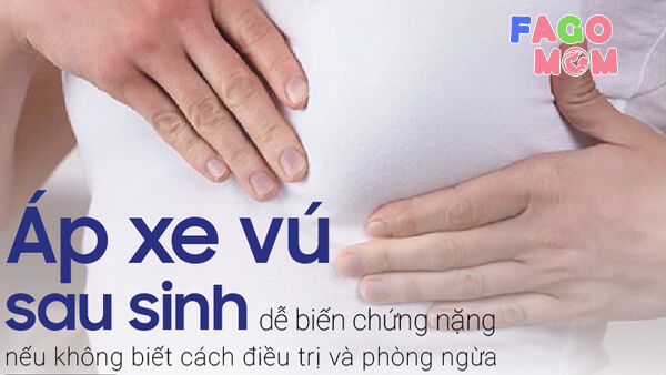 Biến chứng nguy hiểm của Áp xe vú