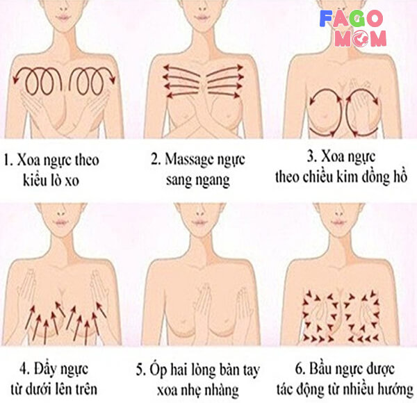 Những bài tập để thông tắc tia sữa