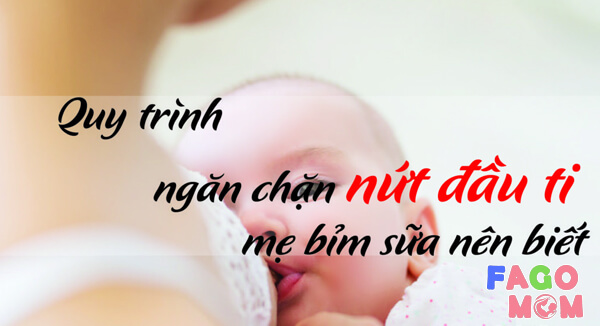 Quy trình ngăn chặn tình trạng nứt đầu ti
